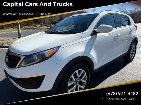 2016 Kia Sportage for sale at Capital Cars and Trucks in Gainesville GA