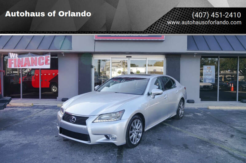 2013 Lexus GS 350 for sale at Autohaus of Orlando in Orlando FL