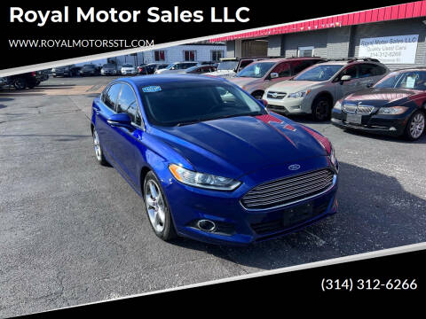 2015 Ford Fusion for sale at Royal Motor Sales LLC in Saint Louis MO