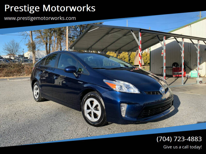 2015 Toyota Prius for sale at Prestige Motorworks in Concord NC