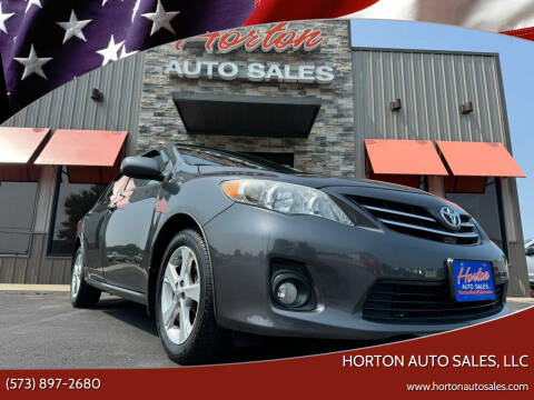 2013 Toyota Corolla for sale at HORTON AUTO SALES, LLC in Linn MO