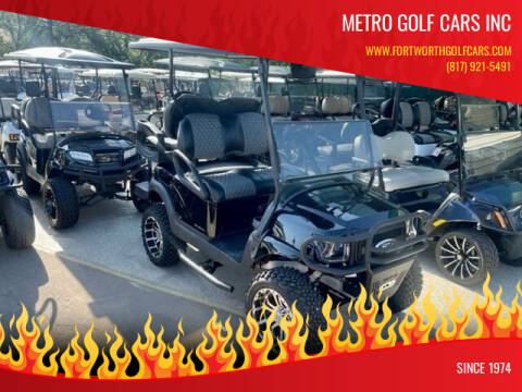 2018 Club Car 4 Passenger Electric Lift for sale at METRO GOLF CARS INC in Fort Worth TX