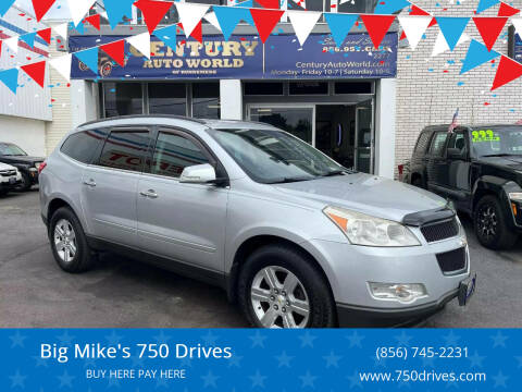 2012 Chevrolet Traverse for sale at Big Mike's 750 Drives in Runnemede NJ