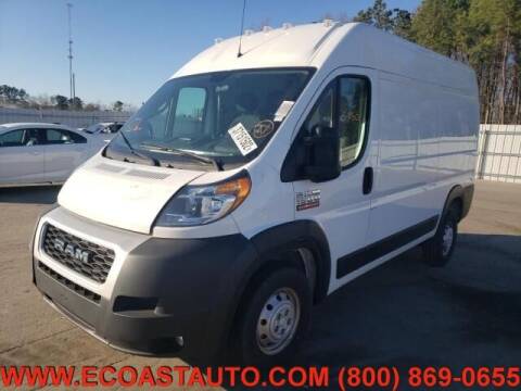 2020 RAM ProMaster Cargo for sale at East Coast Auto Source Inc. in Bedford VA