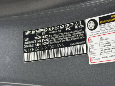 2025 Mercedes-Benz AMG GT 63 S E Performance