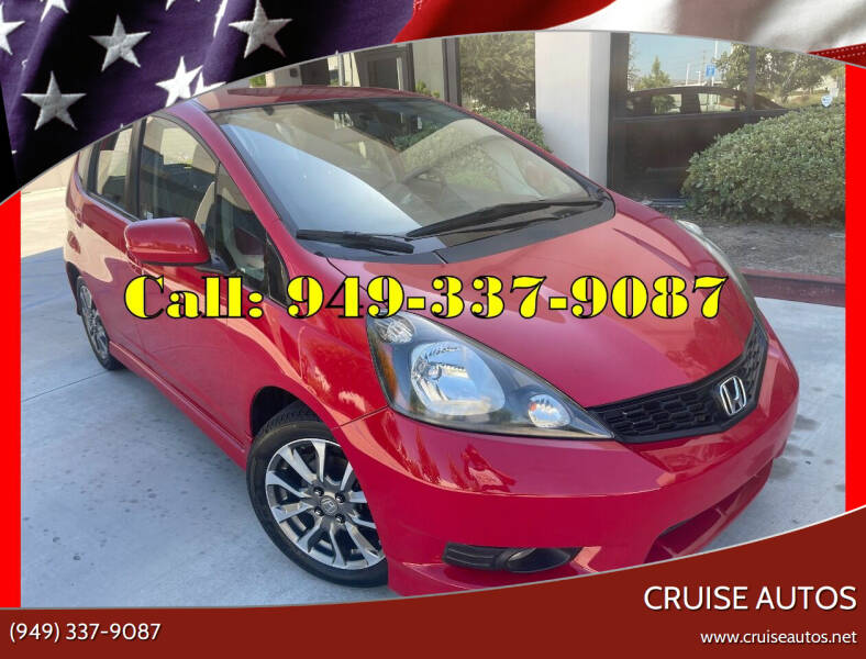 2013 Honda Fit for sale at Cruise Autos in Corona CA