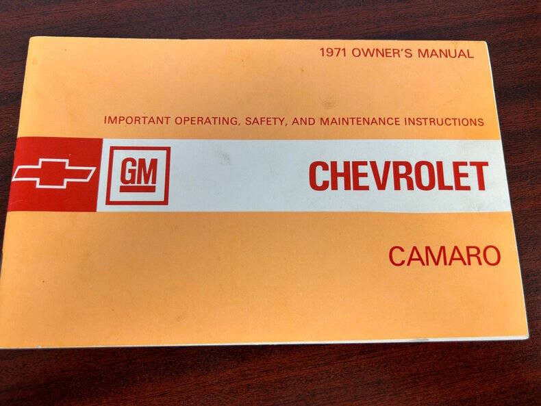 1971 Chevrolet Camaro