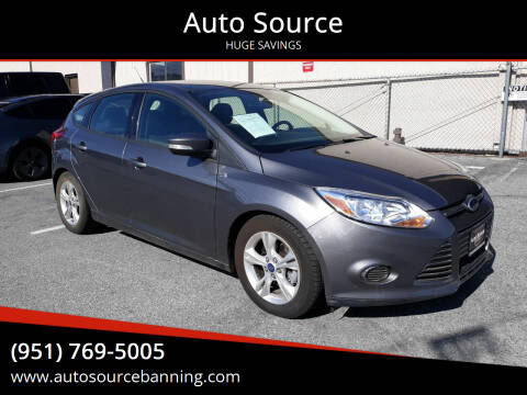 2014 Ford Focus for sale at Auto Source II in Banning CA