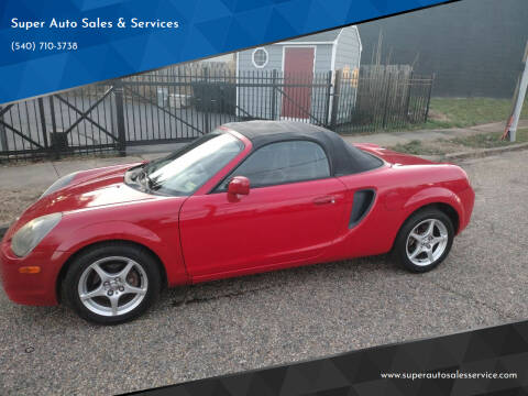 2001 Toyota MR2 Spyder for sale at Super Auto Sales & Services in Fredericksburg VA