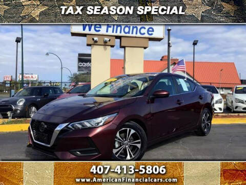 2022 Nissan Sentra for sale at American Financial Cars in Orlando FL