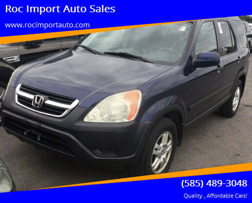 2004 Honda CR-V for sale at Roc Import Auto Sales in Rochester NY