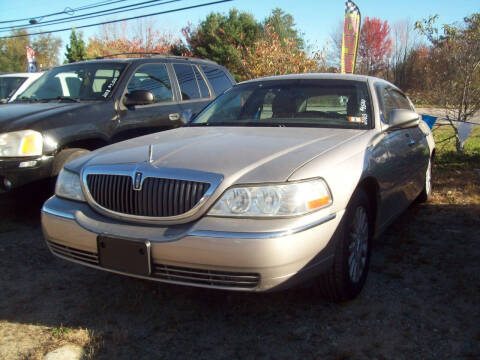 2003 Lincoln Town Car for sale at Frank Coffey in Milford NH