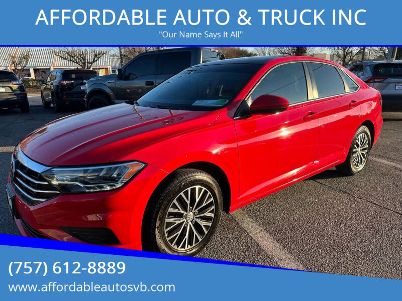 2020 Volkswagen Jetta for sale at AFFORDABLE AUTO & TRUCK INC in Virginia Beach VA