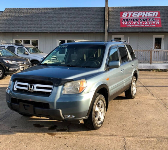 2006 Honda Pilot for sale at Stephen Motor Sales LLC in Caldwell OH