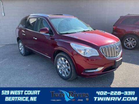 2017 Buick Enclave for sale at TWIN RIVERS CHRYSLER JEEP DODGE RAM in Beatrice NE