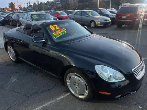 2002 Lexus SC 430 for sale at 1 NATION AUTO GROUP in Vista CA