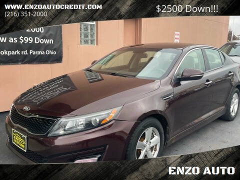 2015 Kia Optima for sale at ENZO AUTO in Parma OH