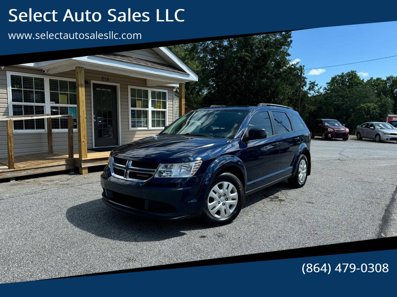 Blue 2019 Dodge Journey SE Value Package SE Value Package 4dr SUV 1