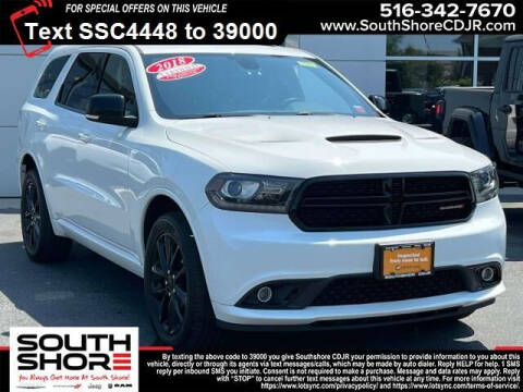 2018 Dodge Durango for sale at South Shore Chrysler Dodge Jeep Ram in Inwood NY