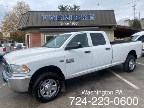 2017 RAM 2500 for sale at Premiere Auto Sales in Washington PA