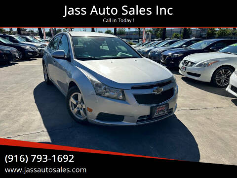 2014 Chevrolet Cruze for sale at Jass Auto Sales Inc in Sacramento CA