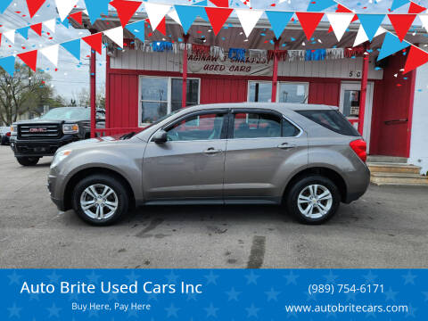 2010 Chevrolet Equinox for sale at Auto Brite Used Cars Inc in Saginaw MI