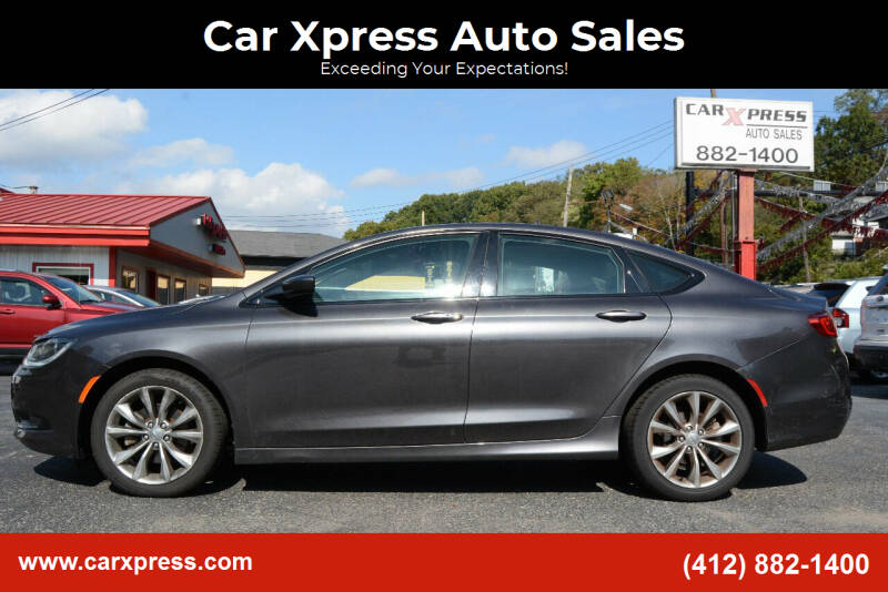 2016 Chrysler 200 for sale at Car Xpress Auto Sales in Pittsburgh PA