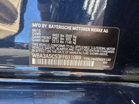 2015 BMW 3 Series 328i