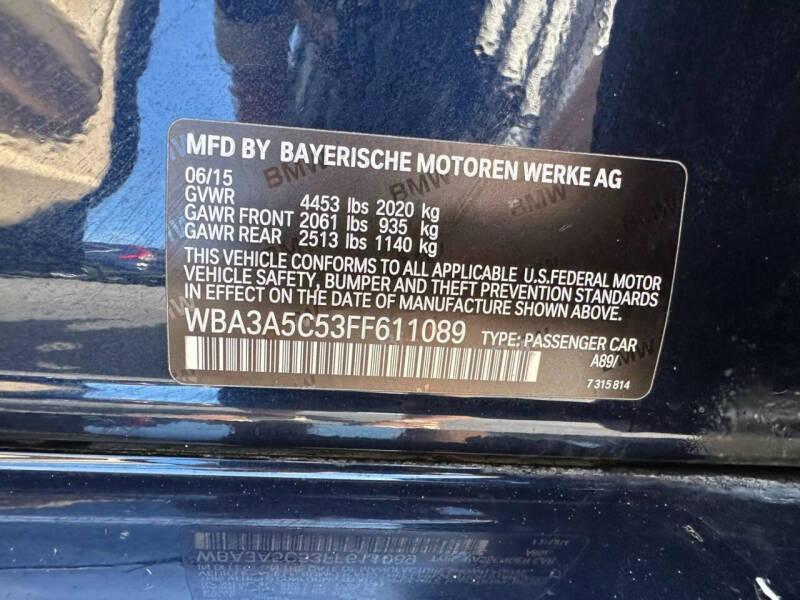 2015 BMW 3 Series 328i