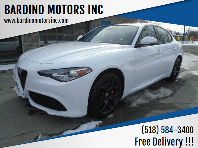 2020 Alfa Romeo Giulia for sale at BARDINO MOTORS INC in Saratoga Springs NY