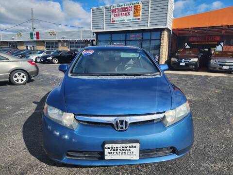 2008 Honda Civic for sale at North Chicago Car Sales Inc in Waukegan IL