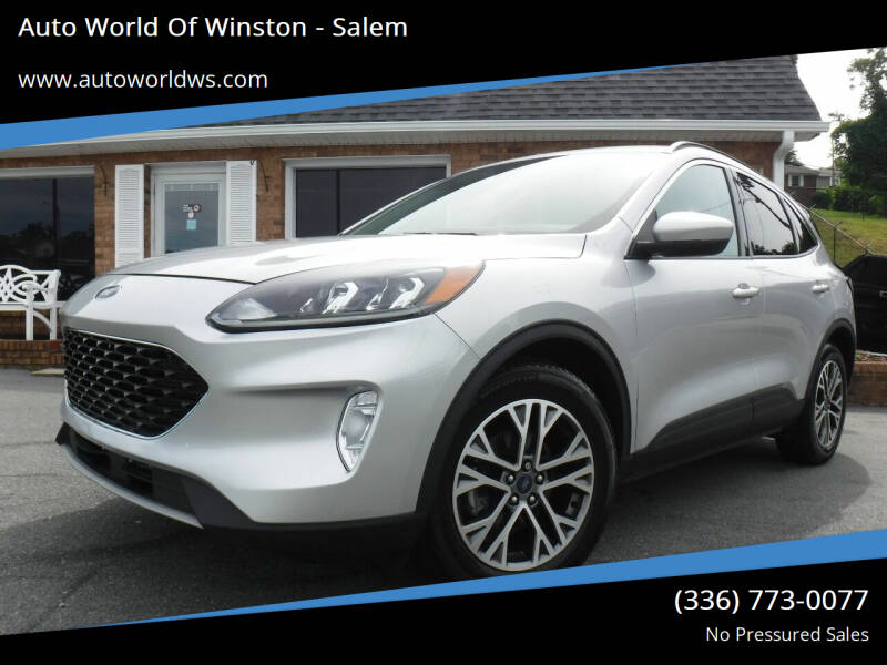 2020 Ford Escape for sale at Auto World Of Winston - Salem in Winston Salem NC