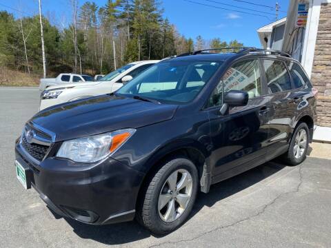 2015 Subaru Forester for sale at Mascoma Auto INC in Canaan NH