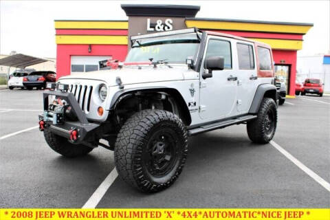 2008 Jeep Wrangler Unlimited for sale at L & S AUTO BROKERS in Fredericksburg VA