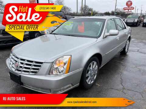 2008 Cadillac DTS for sale at RJ AUTO SALES in Detroit MI