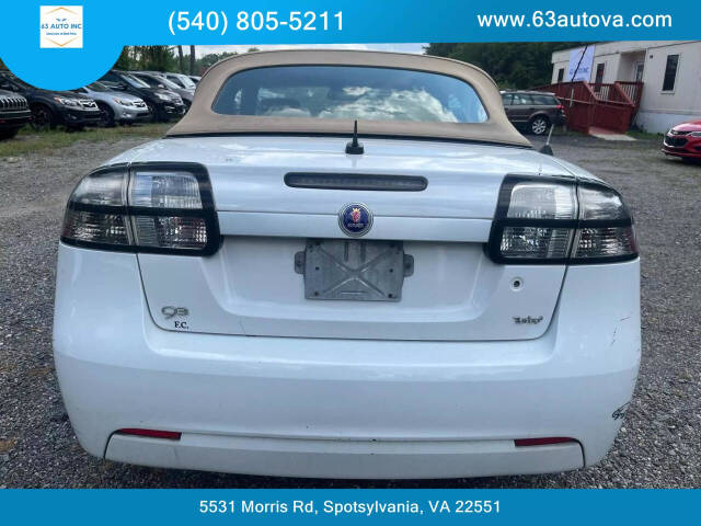 2011 Saab 9-3 for sale at 63 Auto Inc in Spotsylvania, VA