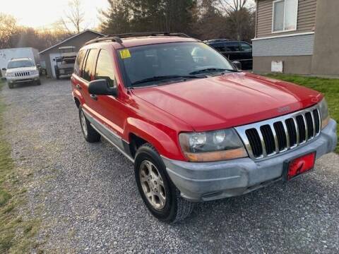 2000 Jeep Grand Cherokee for sale at PJ'S Auto & RV in Ithaca NY
