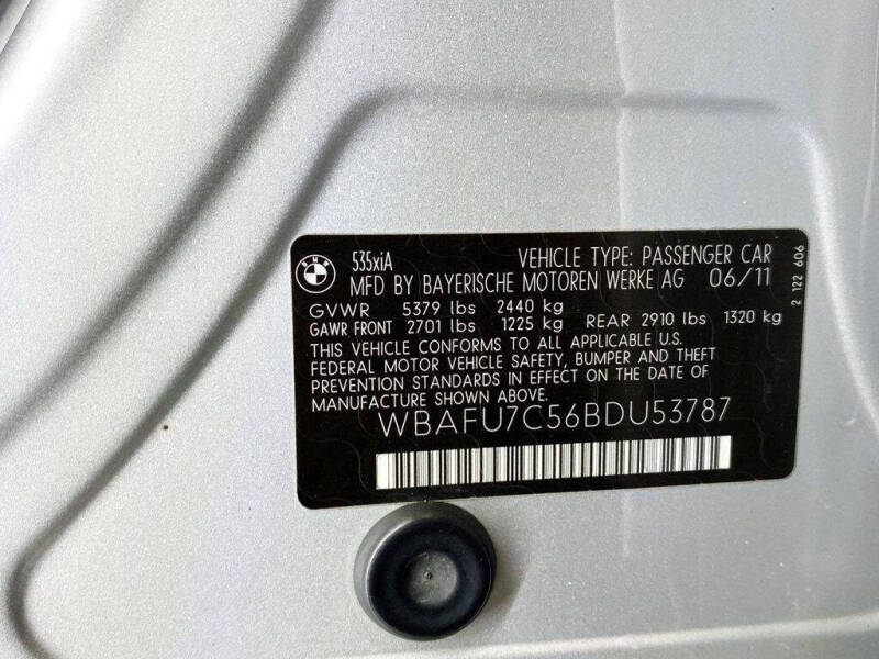 2011 BMW 5 Series 535i xDrive