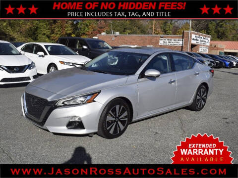 2020 Nissan Altima for sale at Jason Ross Auto Sales in Burlington NC