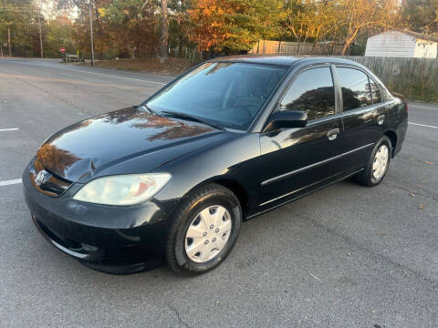 2005 Honda Civic for sale at Global Imports of Dalton LLC in Dalton GA