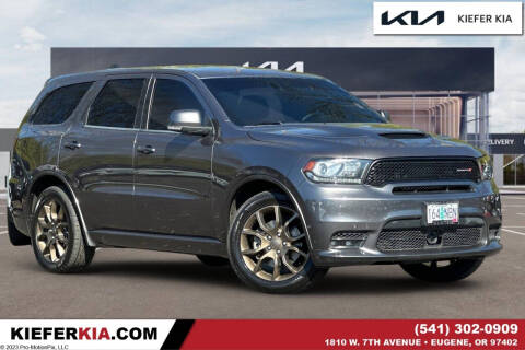 2018 Dodge Durango for sale at Kiefer Kia in Eugene OR