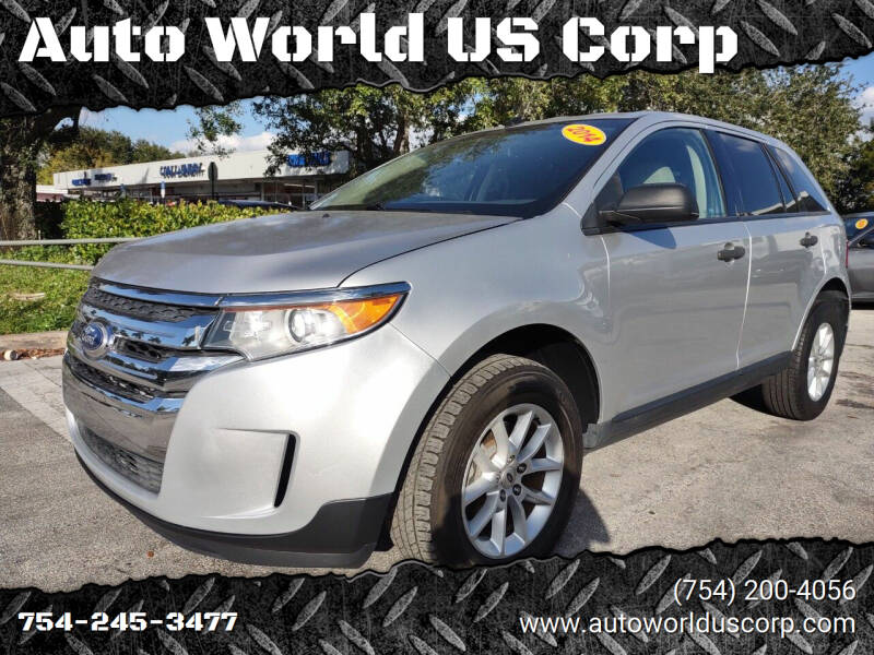2014 Ford Edge for sale at Auto World US Corp in Plantation FL