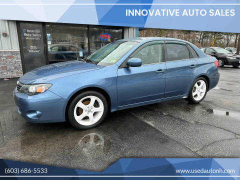 2008 Subaru Impreza for sale at Innovative Auto Sales in Hooksett NH