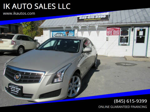 2014 Cadillac ATS for sale at IK AUTO SALES LLC in Goshen NY