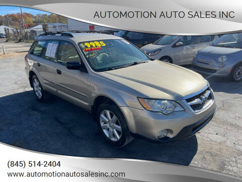 2009 Subaru Outback for sale at Automotion Auto Sales Inc in Kingston NY
