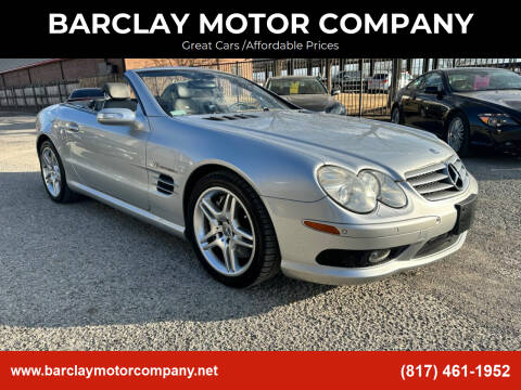 2006 Mercedes-Benz SL-Class for sale at BARCLAY MOTOR COMPANY in Arlington TX