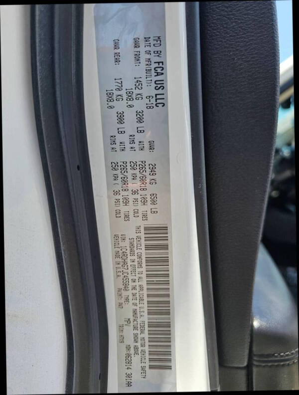 2018 Dodge Durango SXT