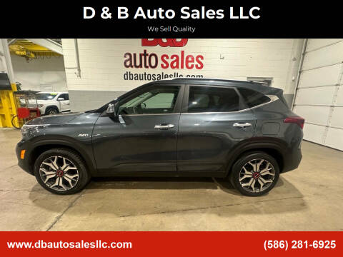 2022 Kia Seltos for sale at D & B Auto Sales LLC in Harrison Township MI