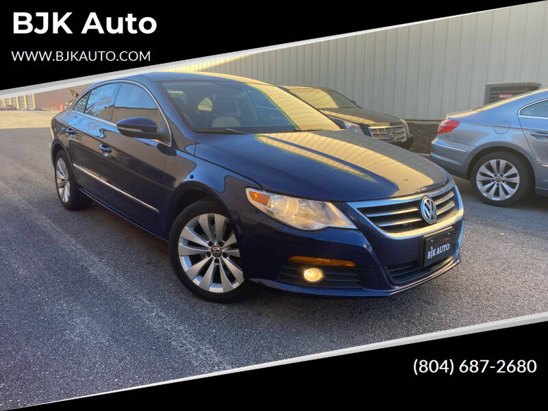 2010 Volkswagen CC for sale at BJK Auto in Oilville VA