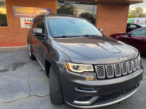 2017 Jeep Grand Cherokee for sale at Ndow Automotive Group LLC in Griffin GA